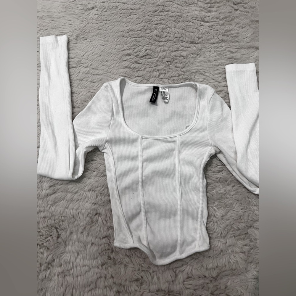 H&M jersey top. Available in sizes XXS and M